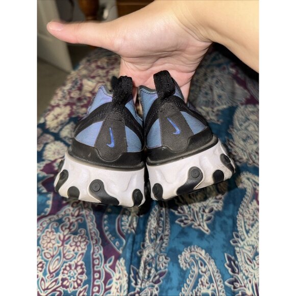 Nike React Element 55 PRM "Sunset" Black Purple White BQ9241-002 Men's 10 - Picture 9 of 12